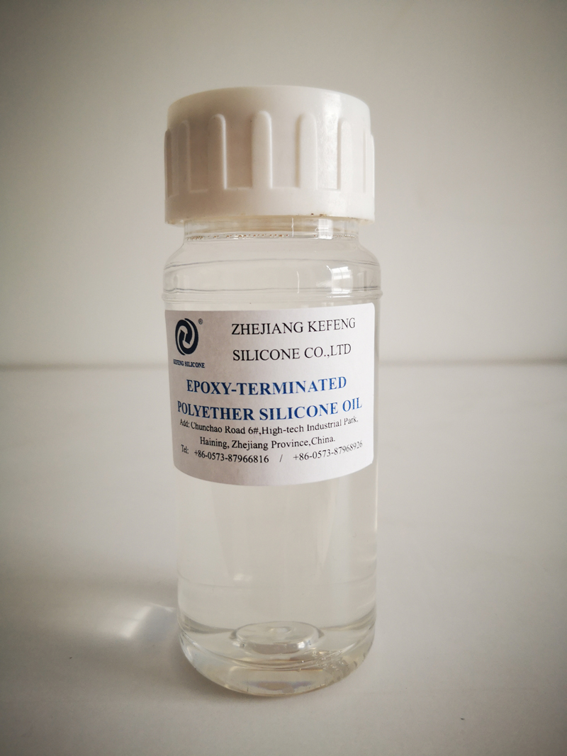 Aceite de silicona de poli&eacute;ter terminado en expoy